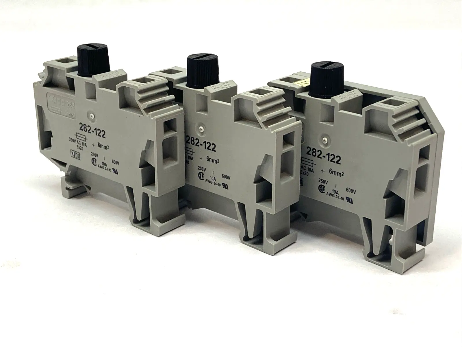 Used WAGO Fuse Terminal Block 2-Conductor 10A 500V LOT OF 3 Terminal Blocks Michigan US | Maverick Industrial Sales #1389776