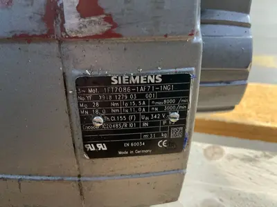 Used SIEMENS 1FT70861AF711NG1 Motors (misc) Ohio US | HGR 24 #1345773
