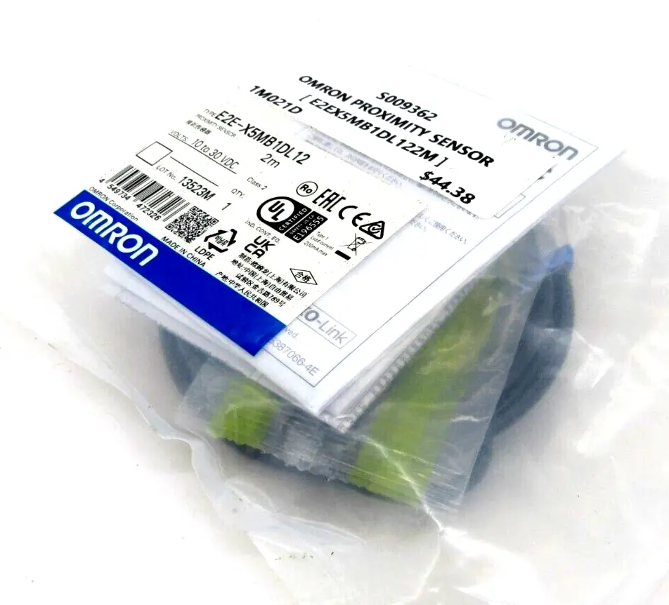 NEW OMRON E2E-X5MB1DL12 2M PROXIMITY SENSOR E2EX5MB1DL12