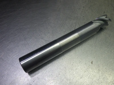 Monster 1" 4 Flute Carbide CR XXL Endmill 1" Shank .12" R 294-004118 (LOC944)