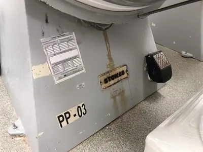 Stokes 40" diameter canvas polishing pan