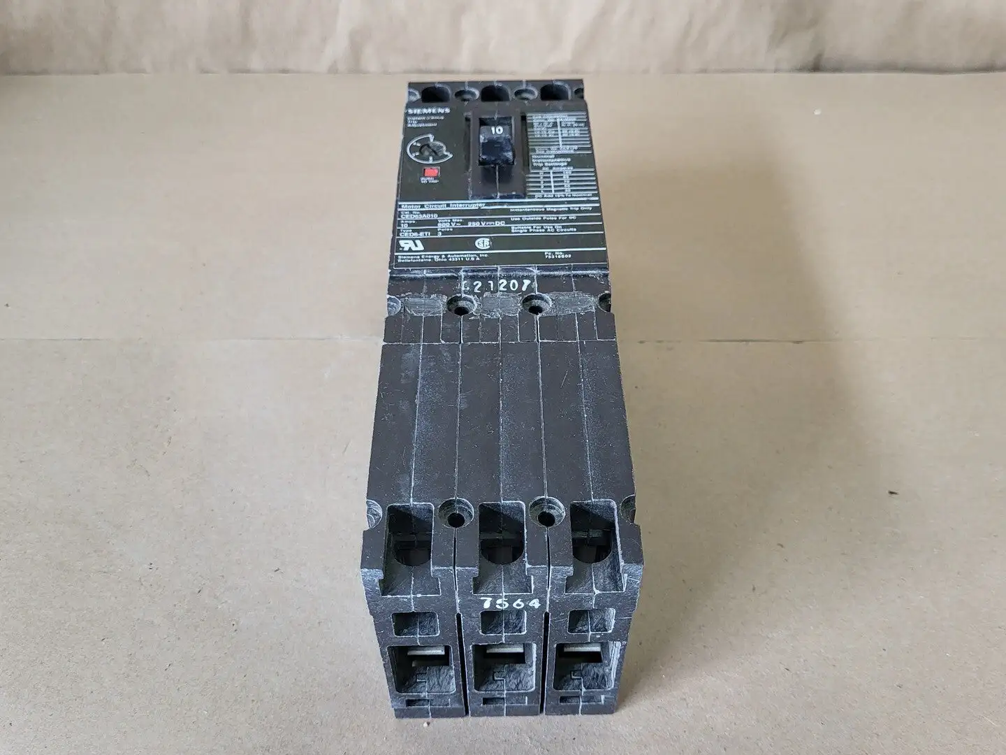 USED SIEMENS CED63A010