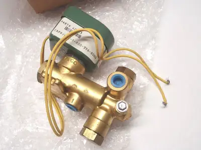 New | in-Stock ASCO RED HAT 120/60AC 3 WAY BRASS 1/4" SOLENIOD VALVE NC Solenoid Valves | Maverick Industrial Sales #1110437