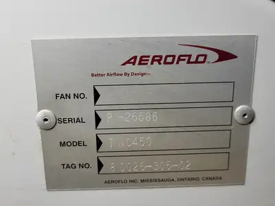 USED CONTINENTAL FAN TNC450