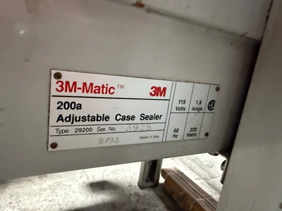 3M-MATIC Case Sealing System Plant Support Machinery | Machinery Solutions Group, Inc. (4)