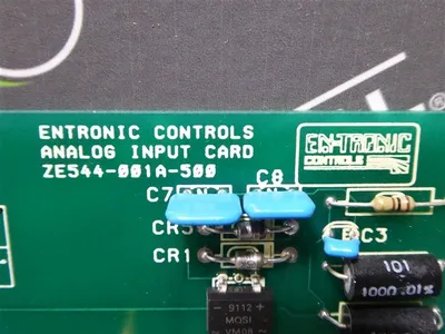 Entronic Controls ZE544-001A-500 Analog Input Board Used