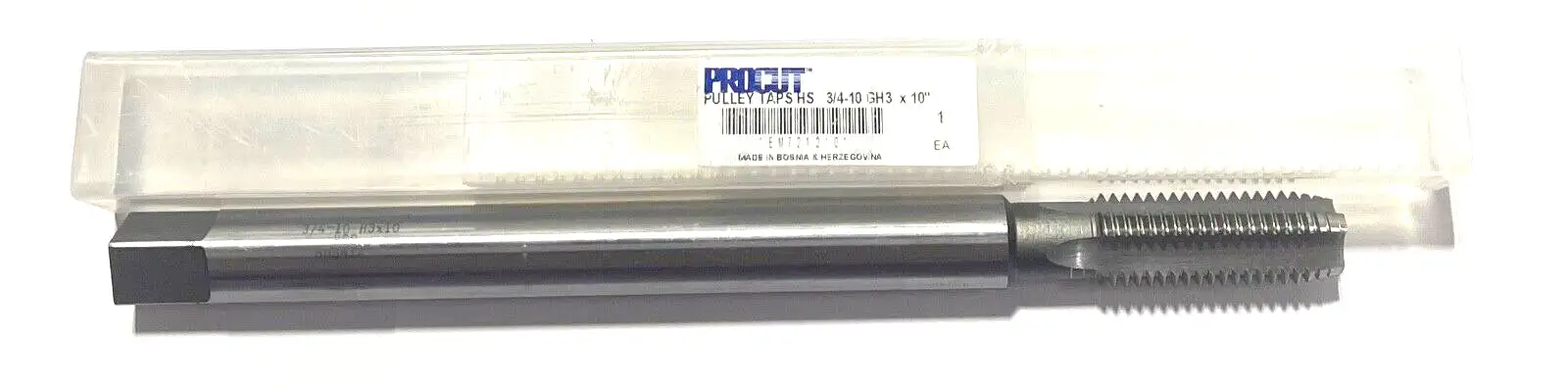 ProCut 3/4-10 HSS Pulley Tap GH3 Plug Tap 10" Overall Length