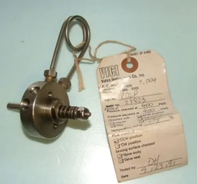 QTY. 1. VALCO VICI VALVE 6 PORT PART # RD10PN6 REP...