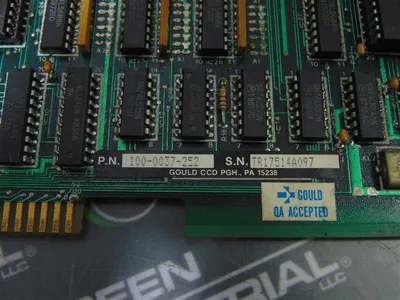 ICC / Gould 100-0037-252 CPU Board 016-0098 Used