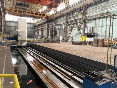 USED GIDDINGS & LEWIS 6 AXES X: 24 000 - Y: 2133 - Z: 4572 MM CNC