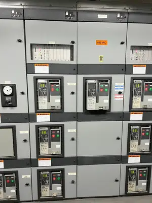 LV Double-Ended Unit Substation - 2 x 2000/3000kVA, 13.8kV Transformers w/ 600V MAGNUM DS Switchgear