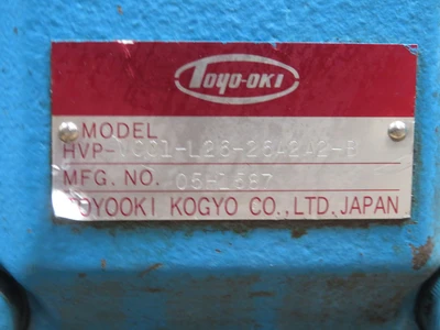 Used TOYO-OKI _UNKNOWN_ Hydraulic Pumps Texas US | OCO Industrial #1726321