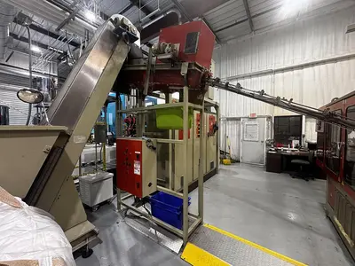 Used 1994 SIDEL BLOW MOLD BOTTLE MACHINE BSO 10-14 Blow Molding Machines Texas US | Industrial Stretch Wrapper #1302383