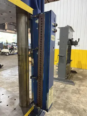 75 TON DAKE MODEL #18-558 HYDRAULIC 4-POST PRESS,  23" STROKE: YOBRO #24094