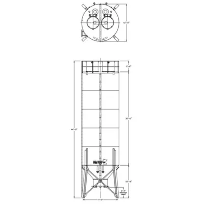 Belgrade 850 BARREL Silos, Split | Iron Listing (1)