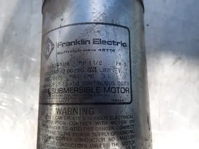 USED FRANKLIN ELECTRIC 2343243116