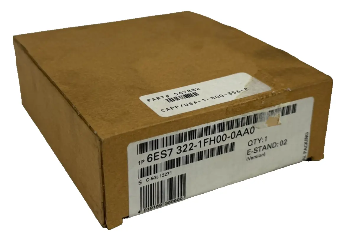NEW SIEMENS 6ES7 322-1FH00-0AA0 OUTPUT MODULE 6ES7322-1FH00-0AA0