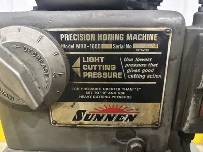 USED SUNNEN MBB-1650