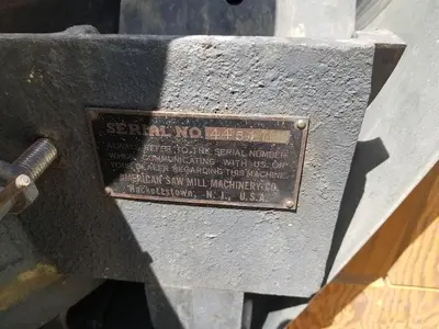 USED AMERICAN SAW MILL MACHINERY CO. UNIPOINT