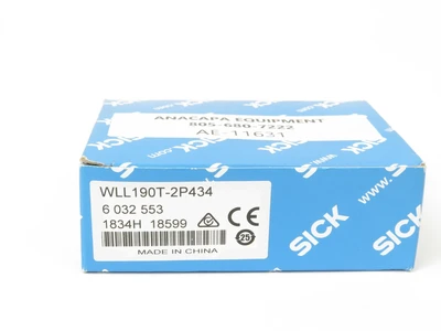 New | in-Stock SICK WLL190T-2P434 Sensors California US | ANACAPA EQUIPMENT BROKERS, INC #1545484