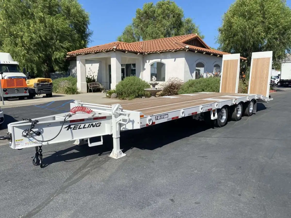 New | in-Stock 2026 FELLING FT-50-3 LP Low Bed Trailers California US | Commerce Truck Equipment Sales #1548800