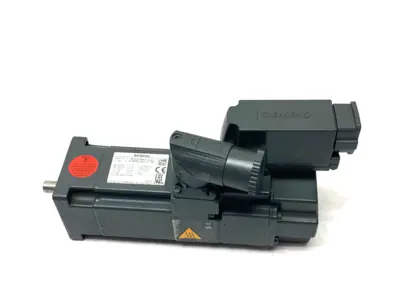 USED SIEMENS SIMOTICS S SYNCHRONOUS SERVO MOTOR 1FK7