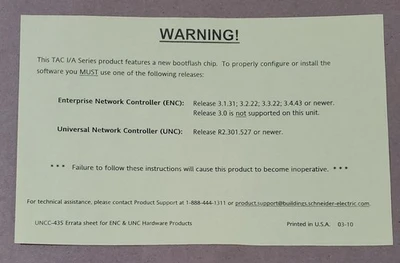 NEW Schneider Electric UNC-520-2