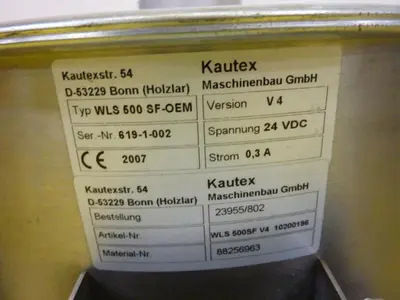 USED KAUTEX WLS 500 SF-OEM