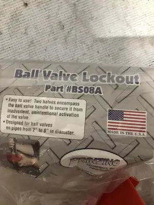 Brady Prizing BS08A 2-8″ Ball Valve Lockout