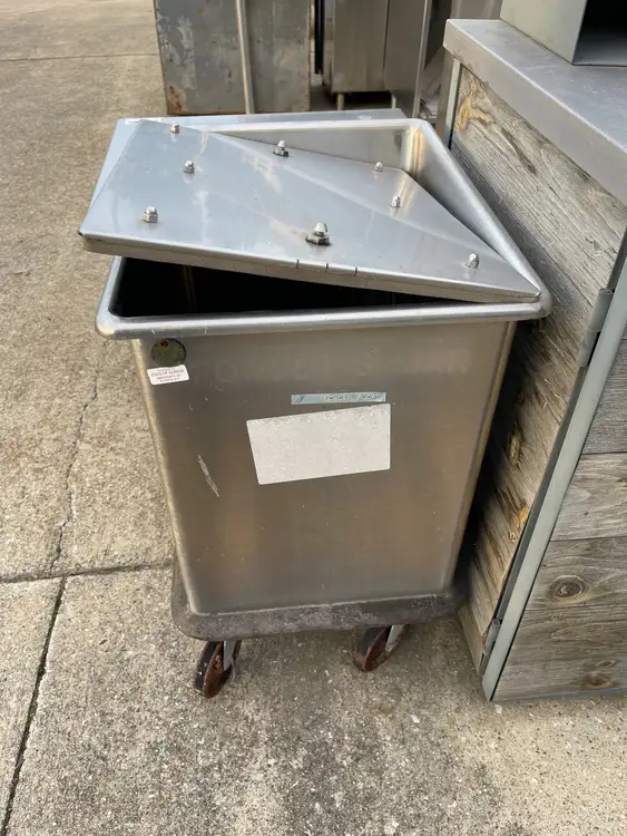 Used Falcon Restaurant Supply, Inc. Used Stainless Steel Ingredient Bin - SS395 Restaurant Storage Containers Illinois US | Falcon Restaurant Supply #1373784