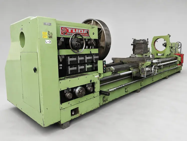 Used TUDA JUMBO 1250 x 3000 Engine Lathes AU | ESP Machinery Australia Pty Ltd #869200