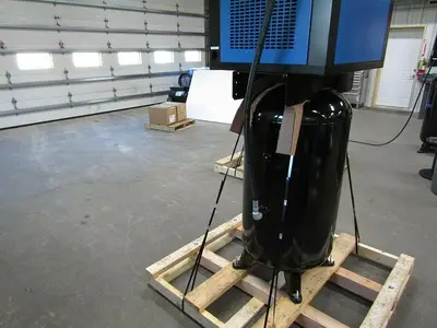 Air-Max 7.5 hp Rotary Screw Air Compressor 80 vertical 12 Year Warranty !!