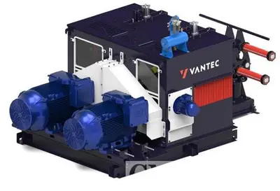 USED VANTEC DOUBLE ARBOR GANG RIP SAW