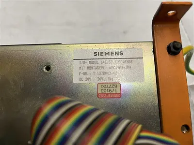 USED SIEMENS SIEMENS 64E/32 6FC3984 - 3RA + 6FX1124-6AA02