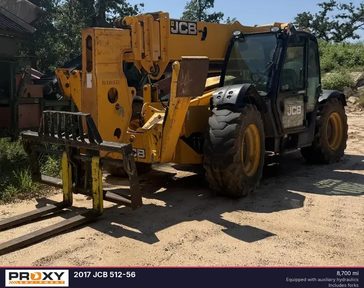 Used 2017 JCB 512-56 Telehandlers Texas US | Proxy Equipment #1378441