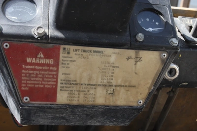 Hyster H80XL 8,000 lbs Cap Forklift (LOCATION: Schertz TX)