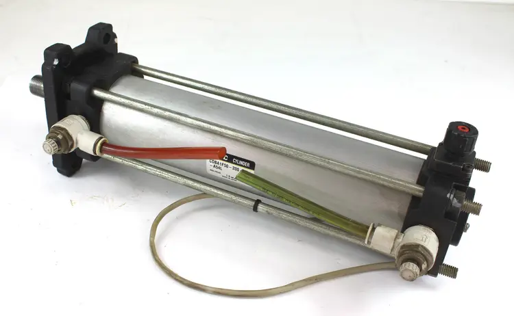 Used SMC CDBA1F50-200-HL-A54L Parts (Hydraulics and Pneumatics) | Industrial Parts R Us Inc. #360388