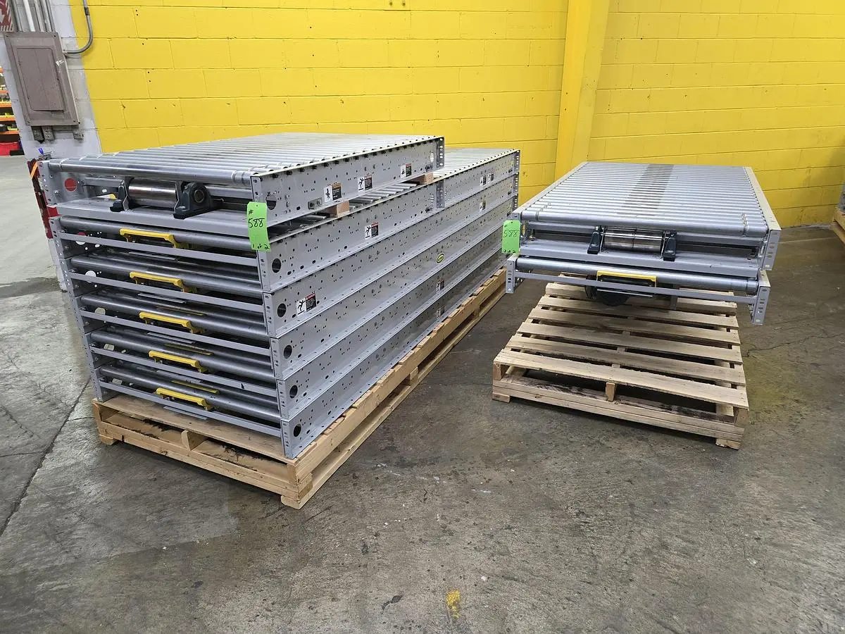 Used HYTROL ABLR CONVEYOR Roller Conveyors Wisconsin US | Packer City Sales #1304196