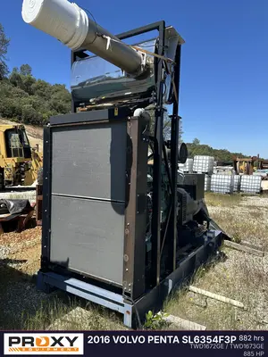 Used 2016 VOLVO PENTA SL6354F3P Generators California US | Proxy Equipment #1426000