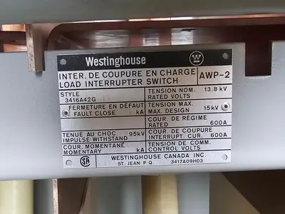 Used WESTINGHOUSE AWP-2 Transformers British Columbia CA | Lenmark #1426476
