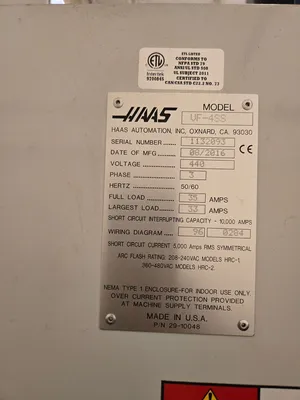 2016 HAAS VF-4SS Vertical Machining Centers | 520 Machinery Sales LLC (16)