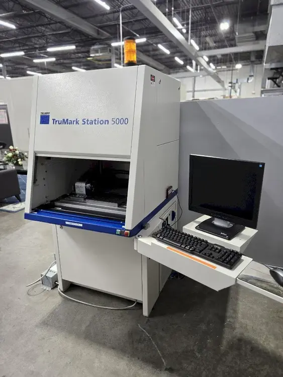 Used 2008 TRUMPF TRUMARK STATION 5000 Laser Markers Ohio US | HGR 24 #727666