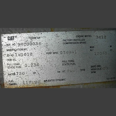 USED CATERPILLAR D 3612