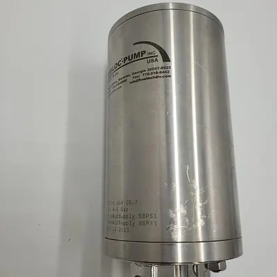USED UNIBLOC UNIBLOC PUMP - STAINLESS STEEL ACTUATOR 0678 004 05-F