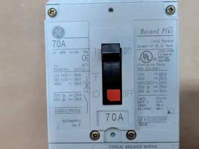 USED GENERAL ELECTRIC FCV36TE070R