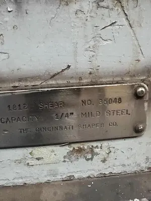 Used CINCINNATI 18-12 Misc Electrical & Power Parts | Surplus Asset Holdings #1220014