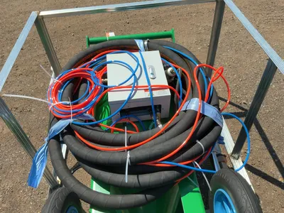 New JCT DB500 Dustless Blasting Unit, Includes SHWL Sand Blast Hose W.P. : 1.2 MPa, Approximately 53...