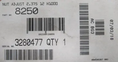 NEW NEXEN 8250 NUT 2.375 12 H1000