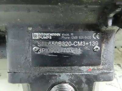 Brinkmann Pump ZS090100-MF+250 Immersible Coolant Pump 3HP 460V 3400RPM *REBUILT