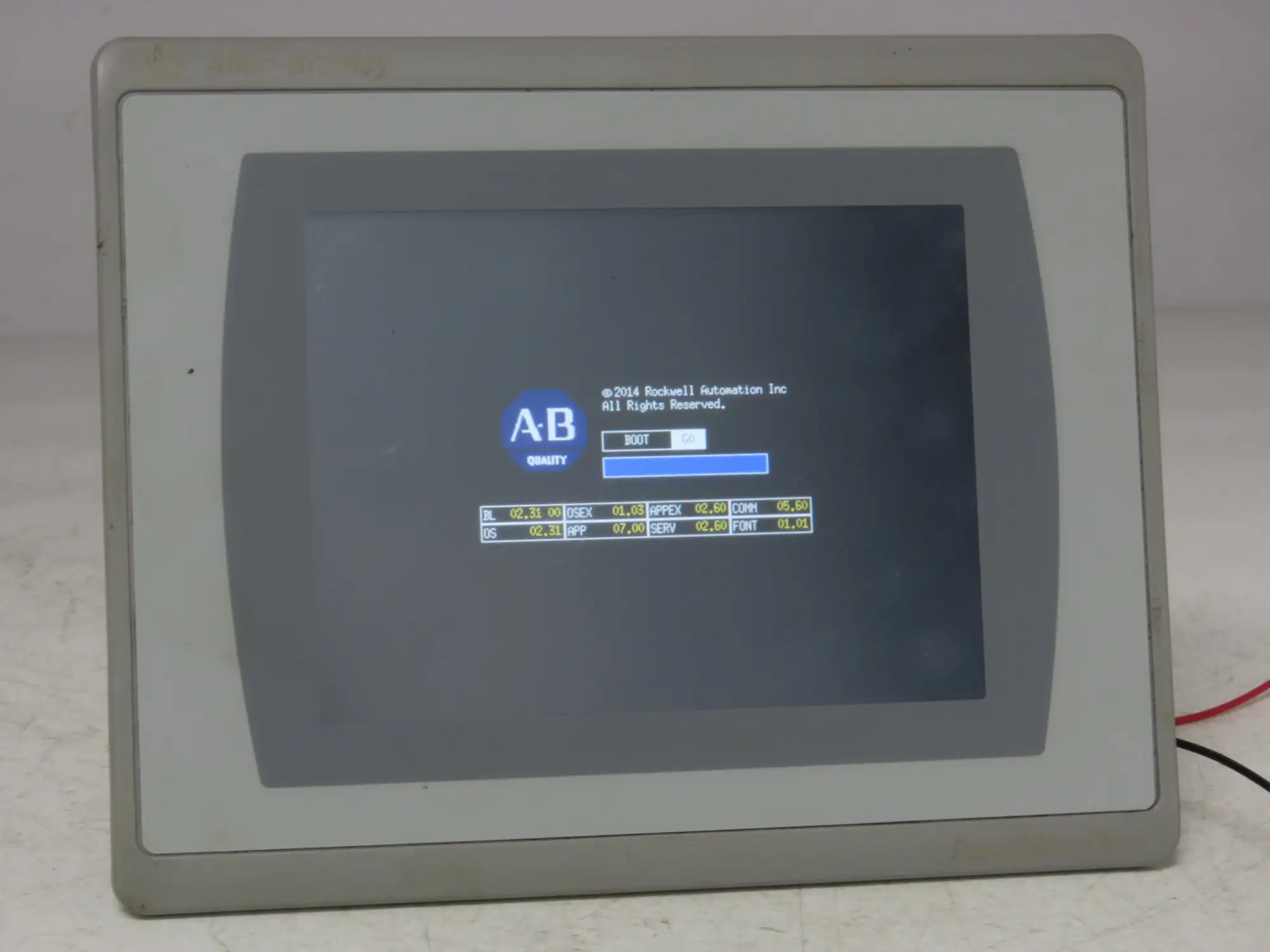 Allen Bradley 2711P-T7C21D8S PanelView Plus 7 Touch HMI 24VDC Control Panel
